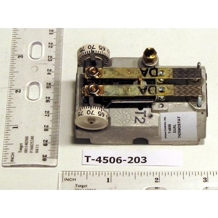 Johnson Controls T-4506-203 Da Pneumatic Dual T-4506-203